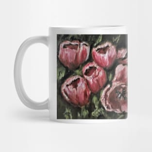 Pink Tulips For Erika Mug